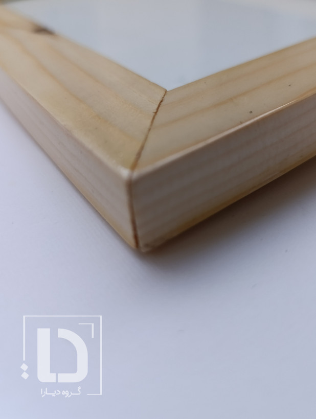 قاب چوبی نما 2/5cm خودرنگ
